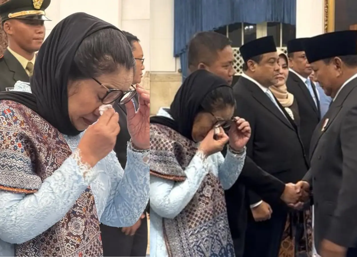 Air Mata Nanik S Deyang Usai Dilantik Jadi Kepala BGN
