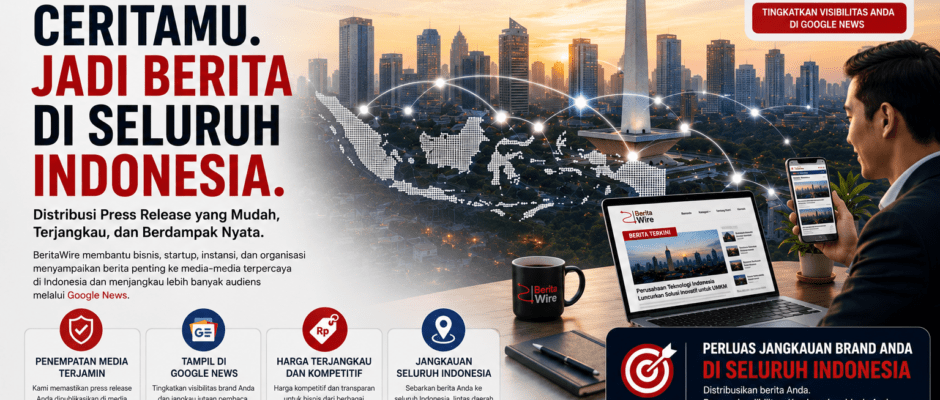 BeritaWire Siap Mentransformasi Distribusi Siaran Pers di Indonesia