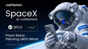 JustMarkets Luncurkan Trading Saham SpaceX untuk Klien