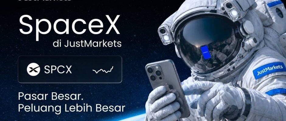 JustMarkets Luncurkan Trading Saham SpaceX untuk Klien