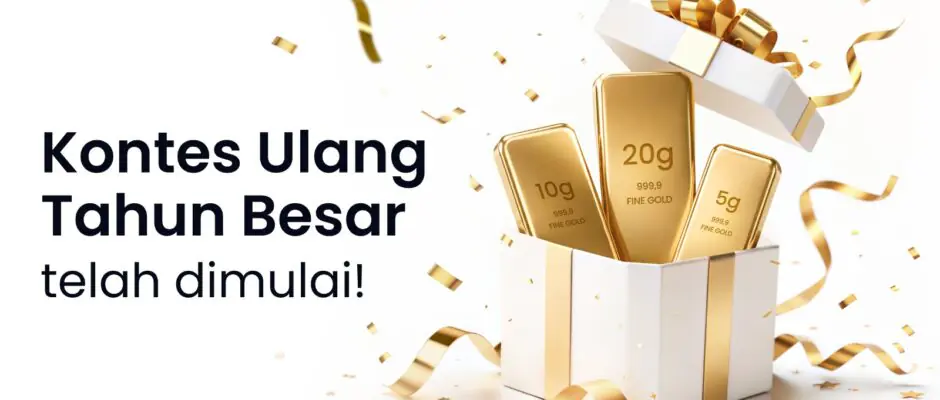 Kontes Anniversary Spesial JustMarkets Dimulai Hadiah $50K+ & Emas Batangan untuk Trader Terbaik