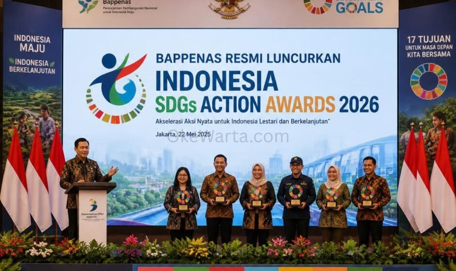 Bappenas Resmi Luncurkan Indonesia SDGs Action Awards 2026 - OkeWarta.com