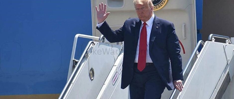Trump Diam-Diam Pindah Pesawat Saat Kunjungi Turkiye - OkeWarta.com