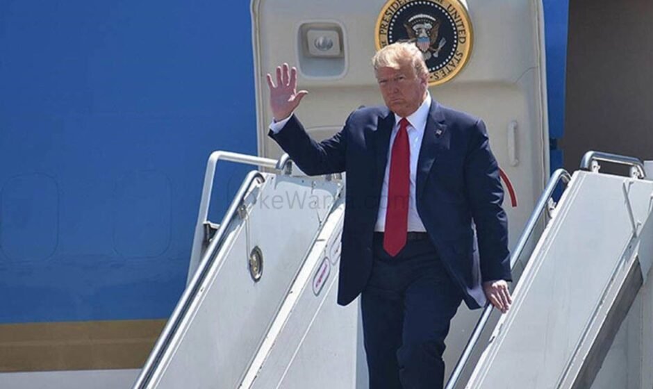 Trump Diam-Diam Pindah Pesawat Saat Kunjungi Turkiye - OkeWarta.com