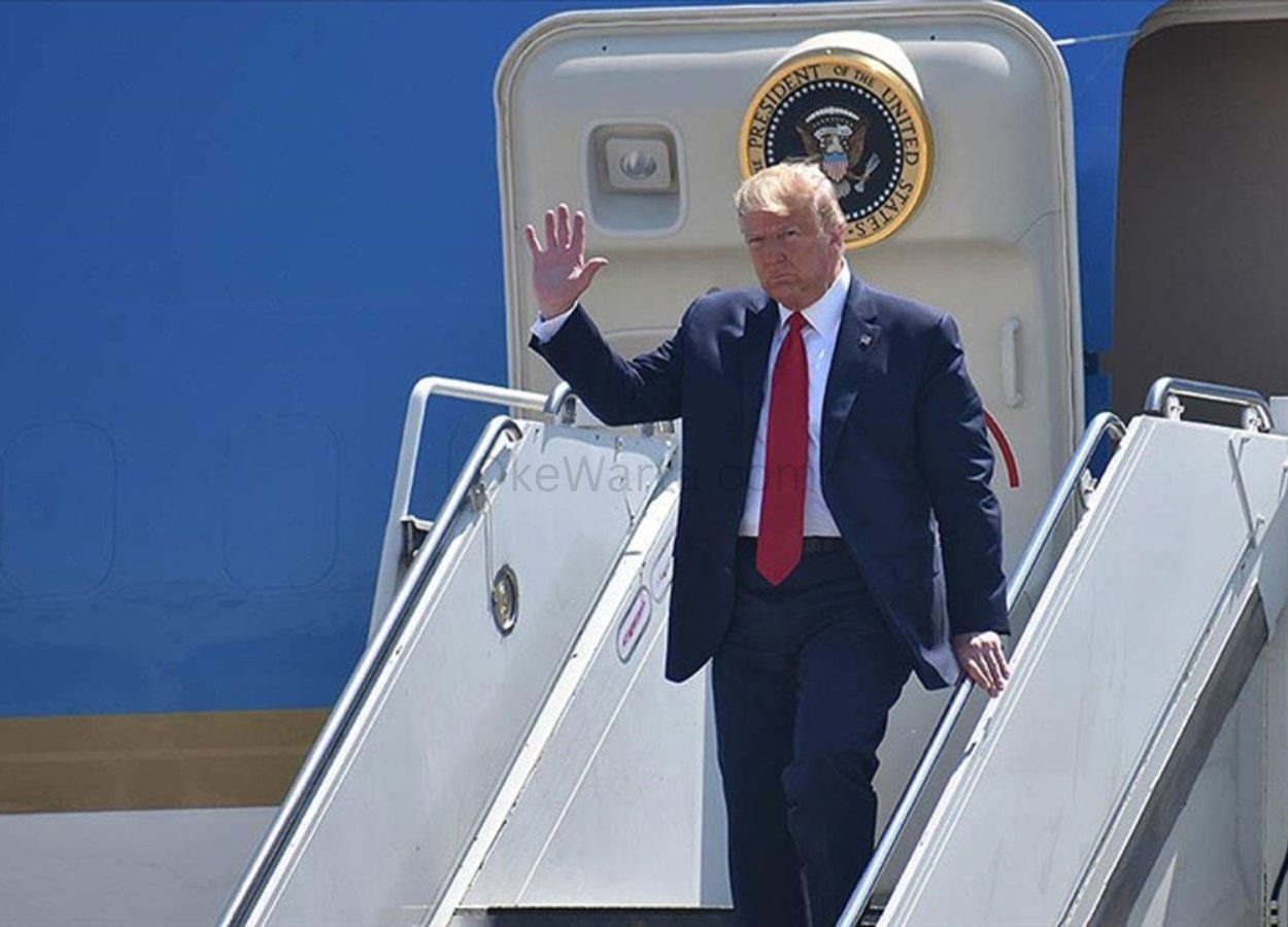 Trump Diam-Diam Pindah Pesawat Saat Kunjungi Turkiye